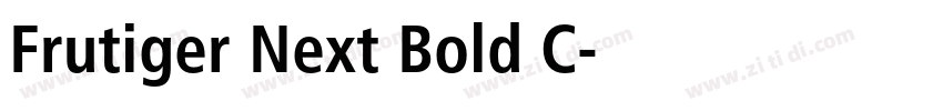 Frutiger Next Bold C字体转换 Frutiger Next Bold C字体转换